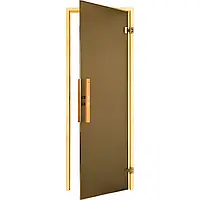 Двері для Лазні та Сауни Tesli Magnetic Прозорі 1900 x 700