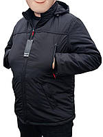 Чоловіча якісна демісезонна куртка з капюшоном "New Collection".