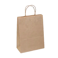 Крафтовий пакет для подарунків, 15х22 см