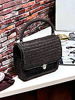 Стильна  жіноча  в'язана сумка ручної роботи