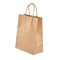 Крафтовий пакет для подарунків, 25х30 см