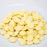 Шоколад білий 31.8% ТМ Irca, італійський кондитерский в каллетах, 1 кг