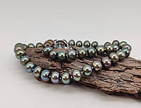Намисто з натуральними чорними перлами (48,0 см) арт. 04705