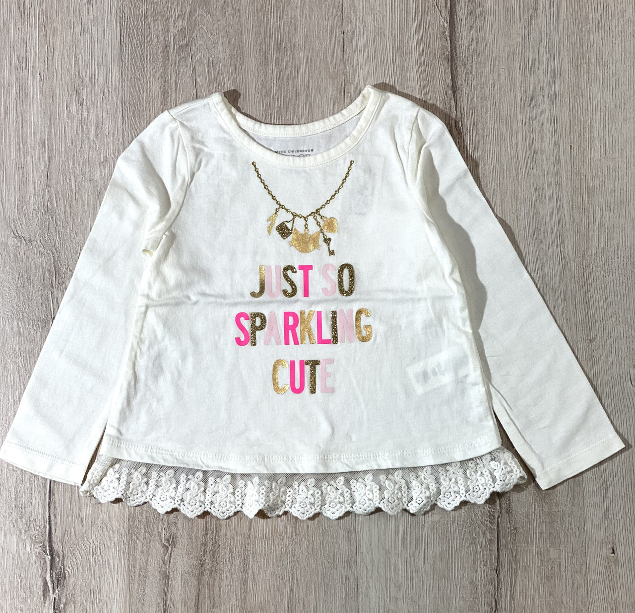 Реглан для дівчинки The Childrens Place 2071841 92 см Молочний, фото 1