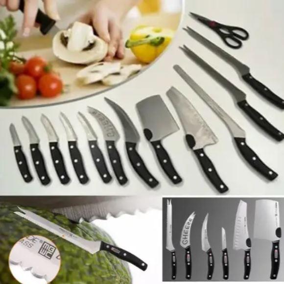 Набір кухонних ножів Classic Fibrox професійні сталеві ножі з неіржавкої сталі Shop