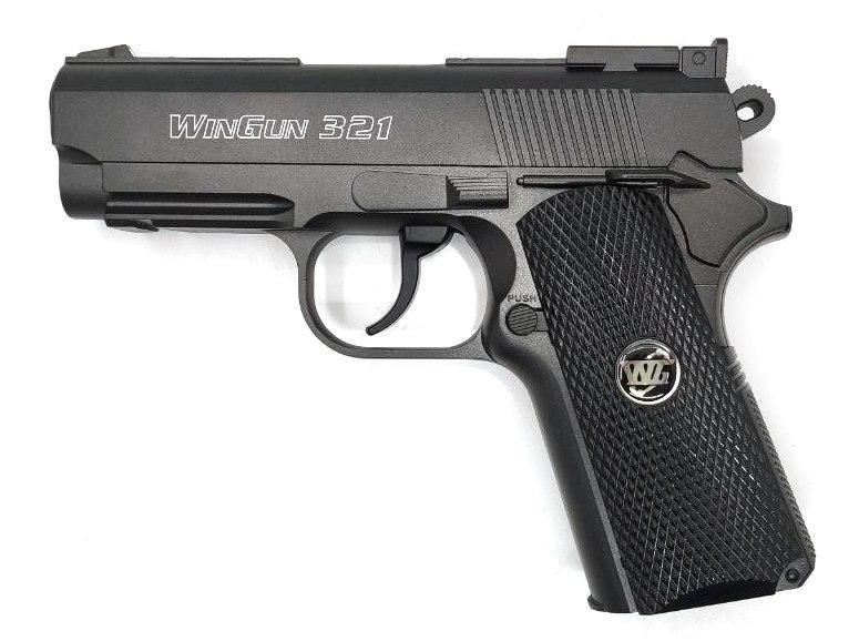 Пневматичний пістолет Win Gun 321 (Colt Defender, метал)
