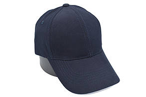 Бейсболка Atrics однотонна 55-61 см темно-синя (А 0919-851), фото 1