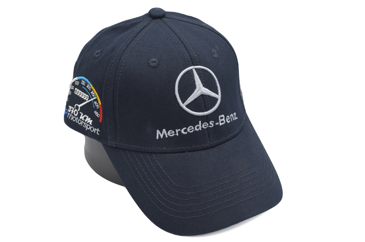 Кепка Sport Line з автомобільним логотипом Mercedes Benz 55-58 см темно-синя (S 0919-867)