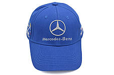 Кепка Sport Line з автомобільним логотипом Mercedes Benz 55-58 см синя (S 0919-868), фото 2