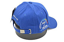 Кепка Sport Line з автомобільним логотипом Mercedes Benz 55-58 см синя (S 0919-868), фото 4