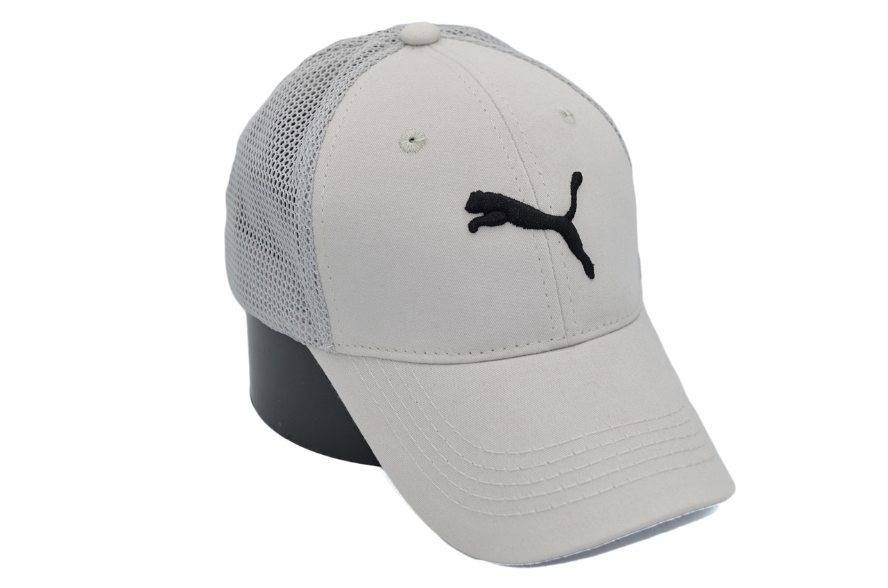 Бейсболка сітка Art cap Puma 55-61 см світло-сіра (0919-871)