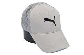 Бейсболка сітка Art cap Puma 55-61 см світло-сіра (0919-871), фото 1
