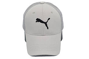 Бейсболка сітка Art cap Puma 55-61 см світло-сіра (0919-871), фото 4