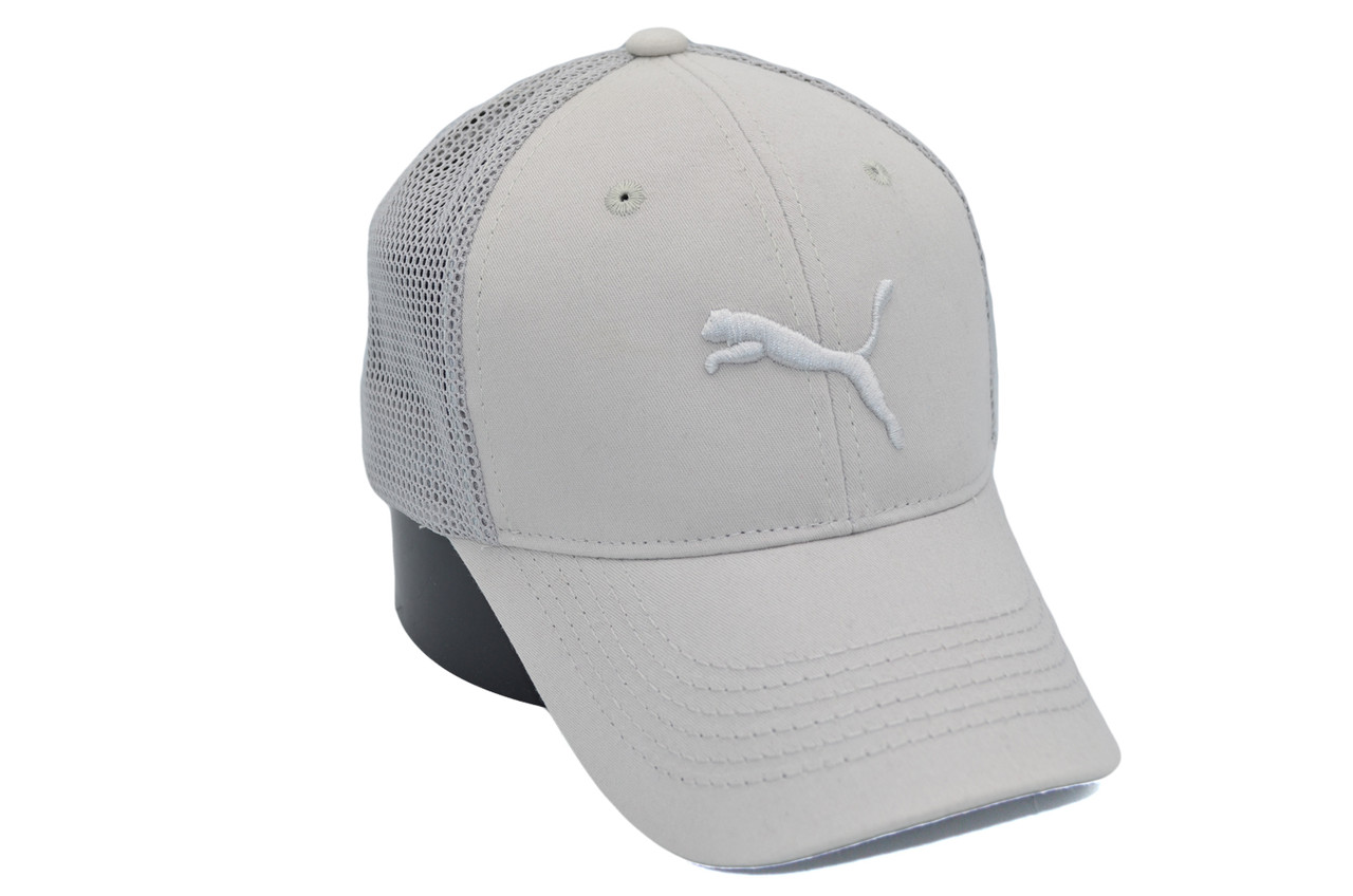 Бейсболка сітка Art cap Puma 55-61 см світло-сіра (0919-872)