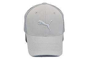 Бейсболка сітка Art cap Puma 55-61 см світло-сіра (0919-872), фото 5