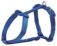 Шлея Trixie нейлоновая Premium L-XL 75-100 см / 25 мм (синяя) m