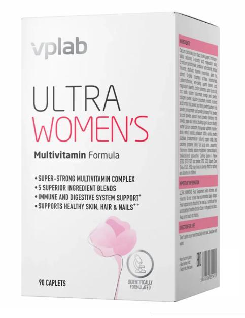 Вітаміни для жінок VPLab Ultra Women's Multivitamin Formula 90 caplets