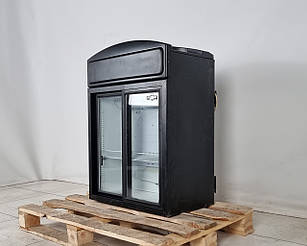 Маленька барна шафа вітрина «INTER 100-T» (Україна), корисний об'єм 100 л., (+2° +6°), Б/у