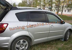 Дефлектори вікон (вітровики) для Pontiac Vibe 2002-2008