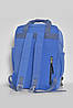 Жіночий рюкзак текстильний темно-блакитного кольору 173415P, фото 3