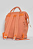 Жіночий рюкзак текстильний помаранчевого кольору 173420P, фото 3