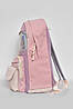 Жіночий рюкзак текстильний рожевого кольору 173423P, фото 2