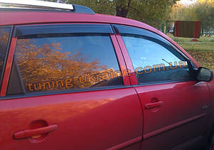 Дефлектори вікон (вітровики) для Pontiac Vibe 2008+
