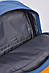 Жіночий рюкзак текстильний синього кольору 173425S, фото 4