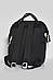 Жіночий рюкзак текстильний чорного кольору 173429S, фото 3