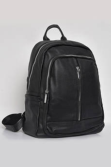 Жіночий рюкзак з екошкіри чорного кольору 173471S