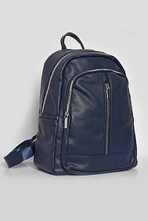 Жіночий рюкзак з екошкіри синього кольору 173482S