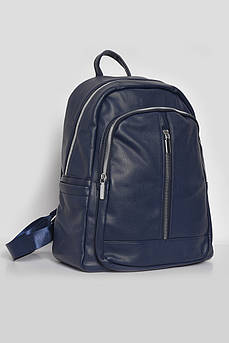 Жіночий рюкзак з екошкіри синього кольору 173482S