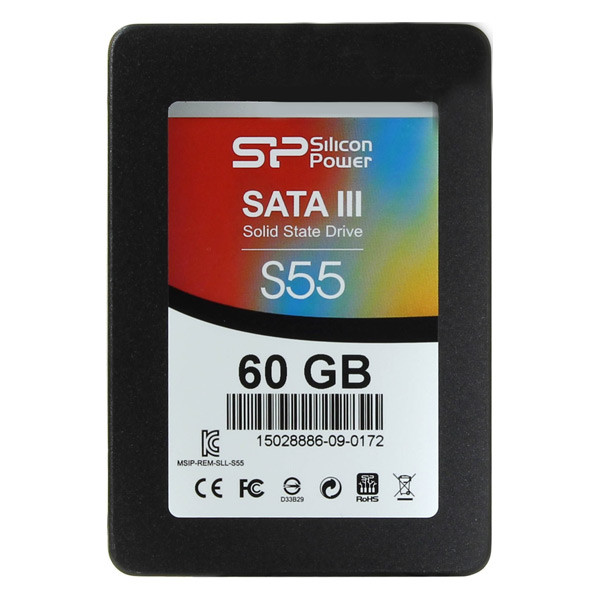 Накопичувач SSD 2.5" 60 GB SiliconPower SP060GBSS3S55S25 (SATAIII)