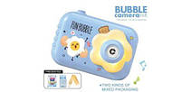 Игрушка детский фотоаппарат для мыльных пузырей Bubble Camera Игрушечный фотоаппарат для создания пузырей