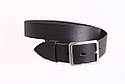 Чоловічий ремінь з натуральної шкіри під джинси 31-1993 чорний, фото 6