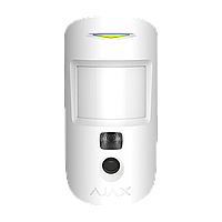 Проводной датчик движения с поддержкой фотоверификации AJAX MotionCam (PhOD) white