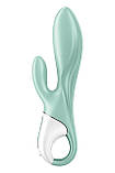 Смарт вібратор-кролик Satisfyer Air Pump Bunny 5+, надувається SO6718, фото 3