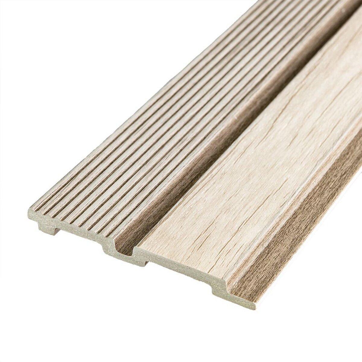 Рейка декоративна PS 2900х120х12мм Світле дерево SW-00001750