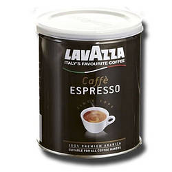 Кава мелена Lavazza Caffe Espresso/ залізна банка, 250 г.