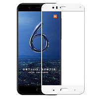 Защитное стекло Glass 2.5D Full Screen для Xiaomi Mi6 White (13192) ZR, код: 222843