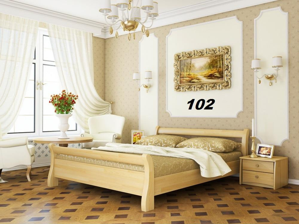 Кровать Диана 140х190 Бук Щит 102 (Эстелла-ТМ) - фото 2 - id-p387398419