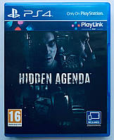 Hidden Agenda, Б/В, російська версія - диск для PlayStation 4