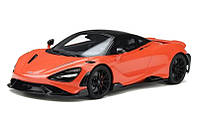 Машина металлическая АВТОПРОМ 68276A, 1:24 "McLaren 765 LT", на батар., свет., звук, откр. двери, в коро от