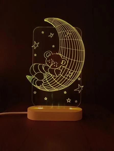 Нічник LAMP 3D-11 Півмісяць Лучшая цена, фото 1