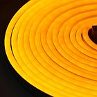 Стрічка силіконова LED NEON 5M Yellow Світлодіодна смуга жовта 12V-220V, фото 7