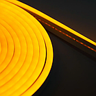 Стрічка силіконова LED NEON 5M Yellow Світлодіодна смуга жовта 12V-220V, фото 8
