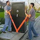 Міцні універсальні такелажні ремені для перенесення вантажів Carry Furnishings Easier 2 шт в упаковці, фото 9