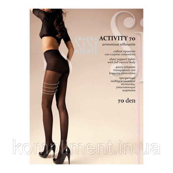 Колготки жіночі щільні з утяжкою SISI ACTIVITI 70 DEN