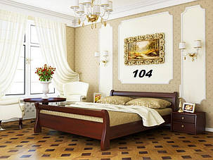 Ліжко Діана 140х190 Бук Щит 104 (Естелла-ТМ), фото 2