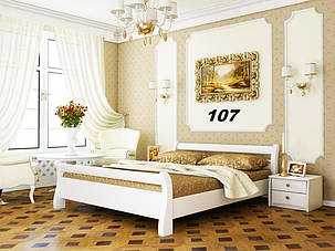 Ліжко Діана 140х190 Бук Щит 107 (Естелла-ТМ), фото 2